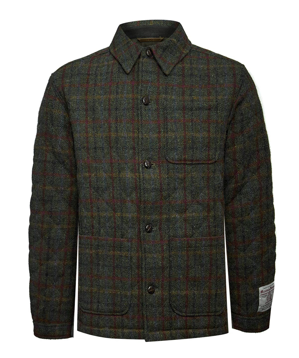 Chaqueta Lana Hombre Harris Azul Rockford