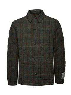 Chaqueta Lana Hombre Harris Azul Rockford