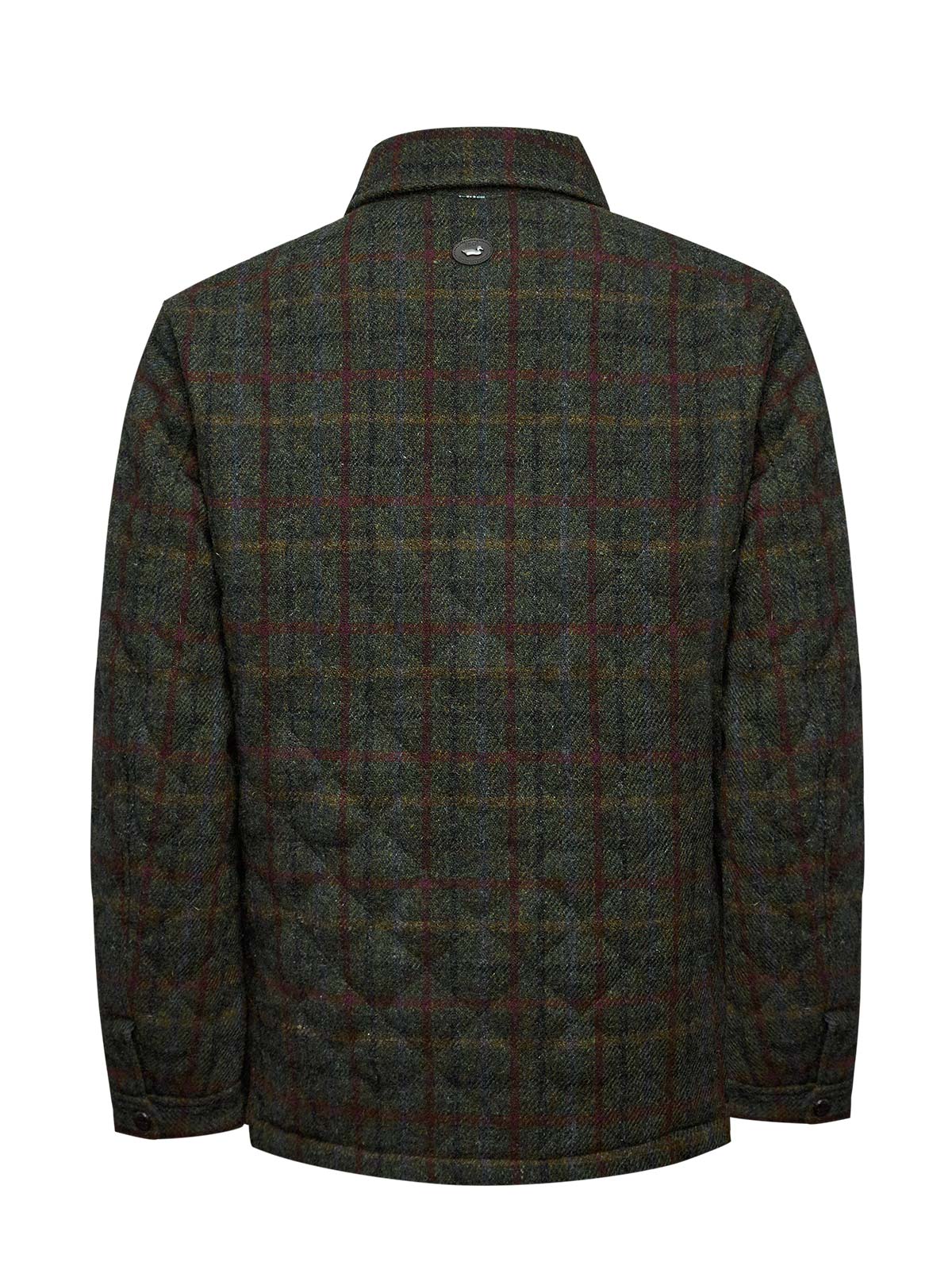 Chaqueta Lana Hombre Harris Azul Rockford