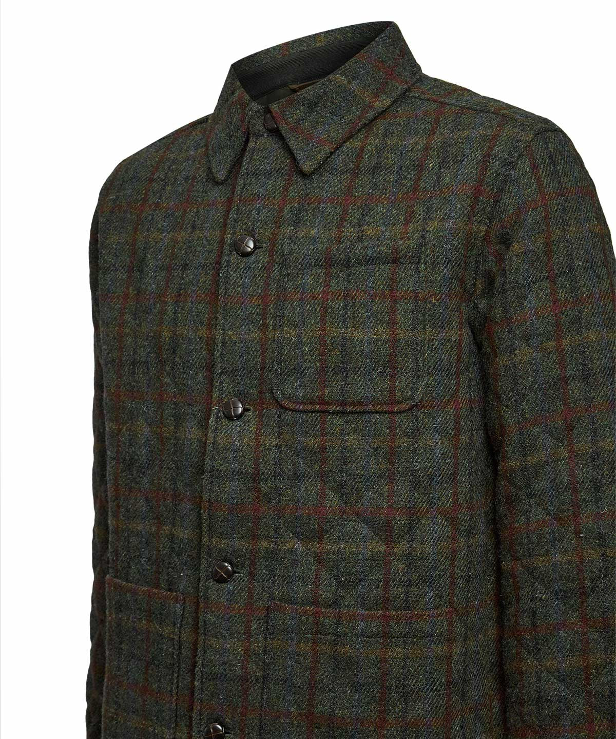 Chaqueta Lana Hombre Harris Azul Rockford