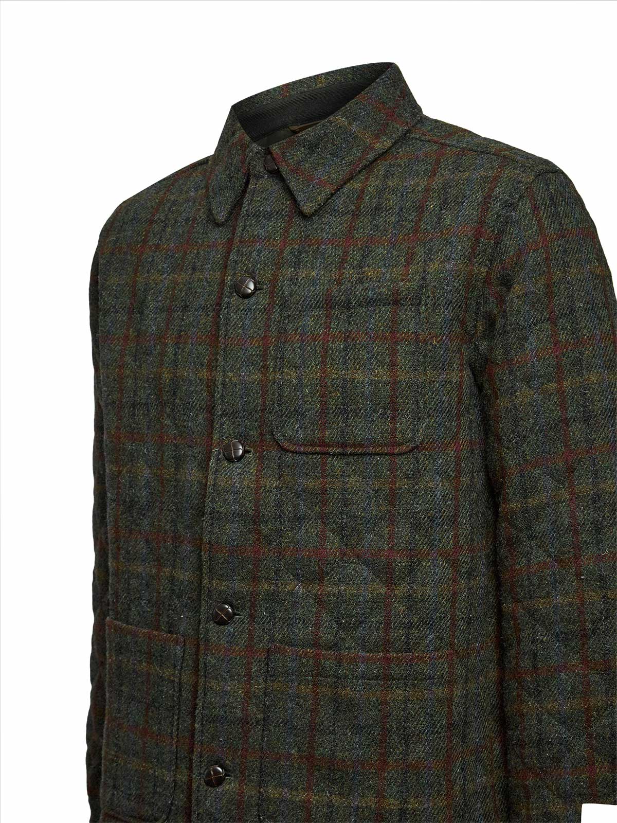 Chaqueta Lana Hombre Harris Azul Rockford