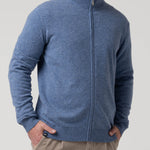 Sweater Lana Hombre Varn Celeste Rockford