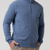 Sweater Lana Hombre Varn Celeste Rockford