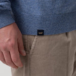 Sweater Lana Hombre Varn Celeste Rockford