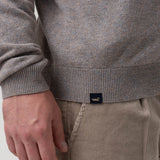 Sweater Lana Hombre Varn Gris Rockford