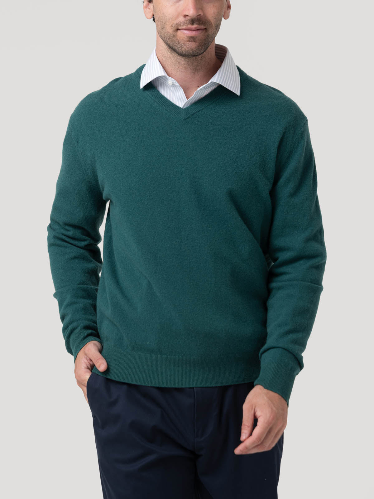 Sweater Lana Hombre Italy V Verde Rockford
