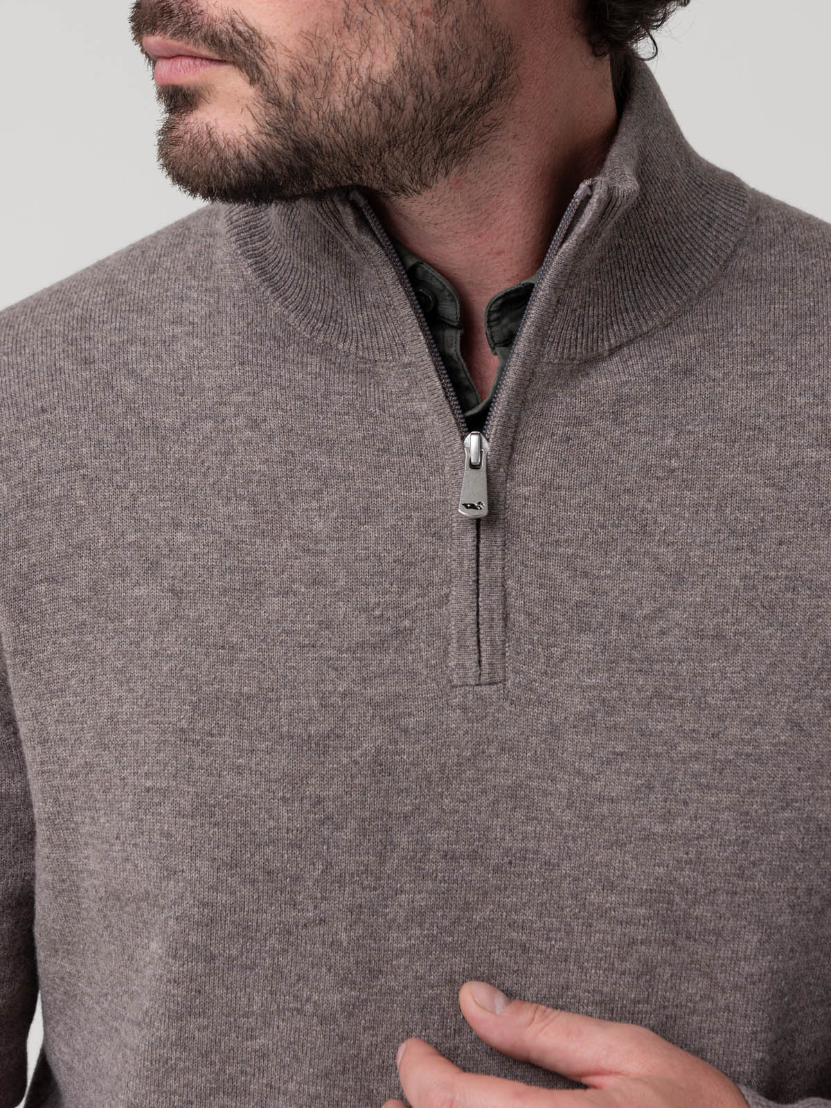 Sweater Lana Hombre Massahalf Gris Rockford