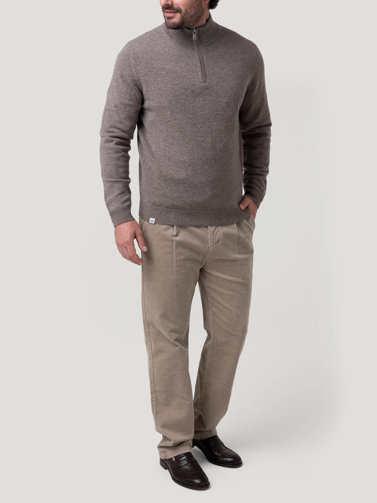 Sweater Lana Hombre Massahalf Gris Rockford