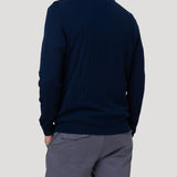Sweater Lana Merino Hombre Rocco Azul Rockford