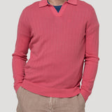 Sweater Lana Merino Hombre Rocco Rosado Rockford