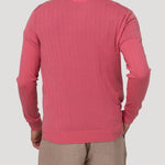Sweater Lana Merino Hombre Rocco Rosado Rockford