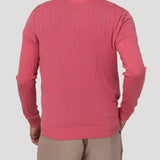Sweater Lana Merino Hombre Rocco Rosado Rockford
