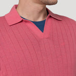 Sweater Lana Merino Hombre Rocco Rosado Rockford