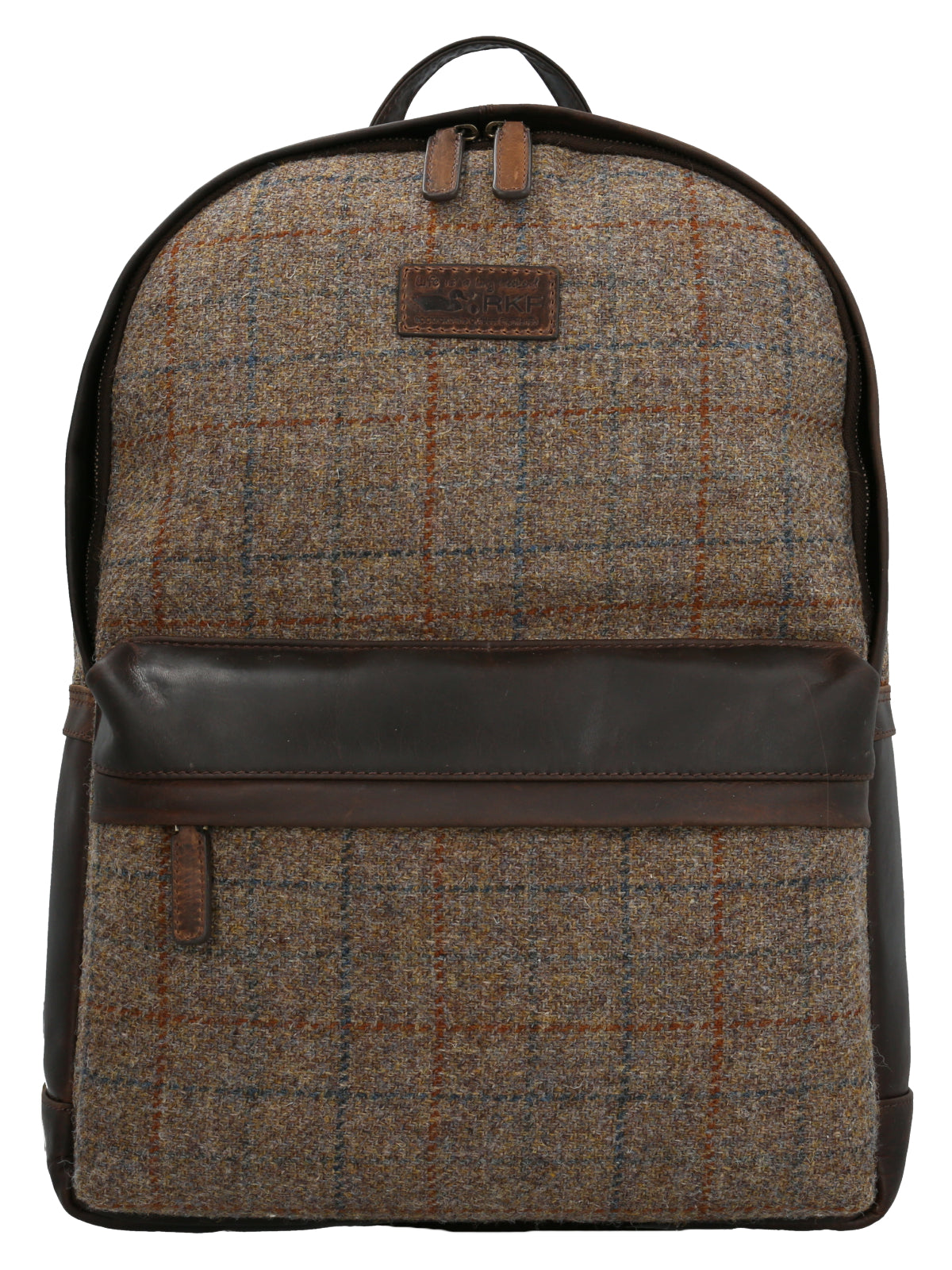 Mochila Harris Tweed Hombre Harris Tweed Back Café Rockford