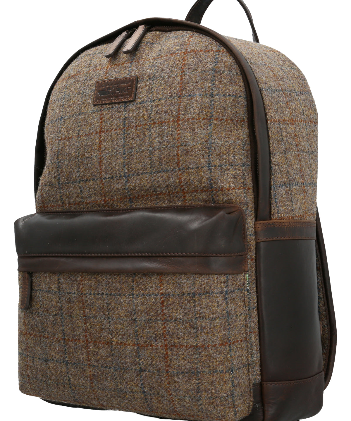Mochila Harris Tweed Hombre Harris Tweed Back Café Rockford