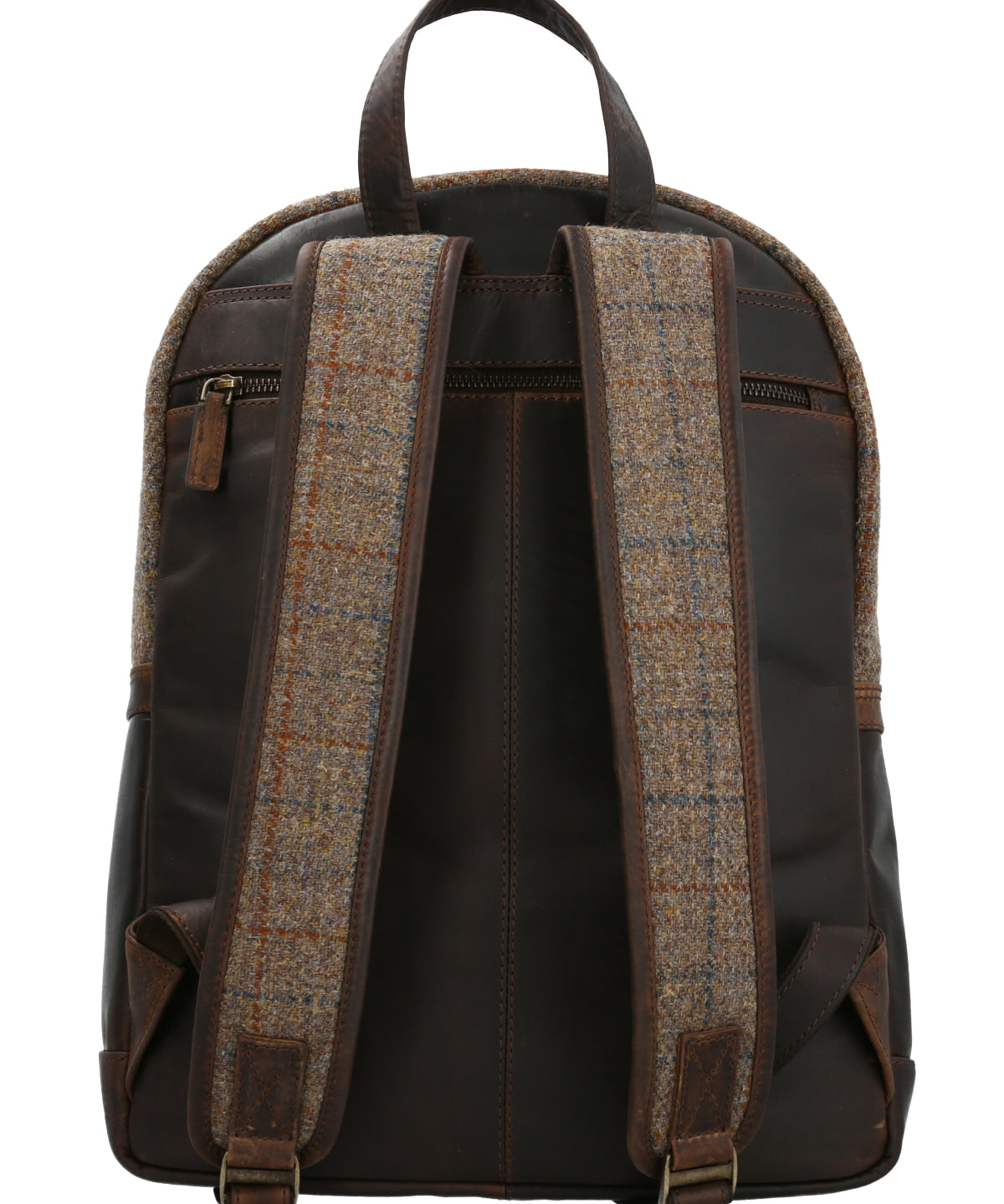 Mochila Harris Tweed Hombre Harris Tweed Back Café Rockford