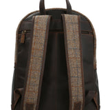 Mochila Harris Tweed Hombre Harris Tweed Back Café Rockford