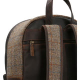Mochila Harris Tweed Hombre Harris Tweed Back Café Rockford