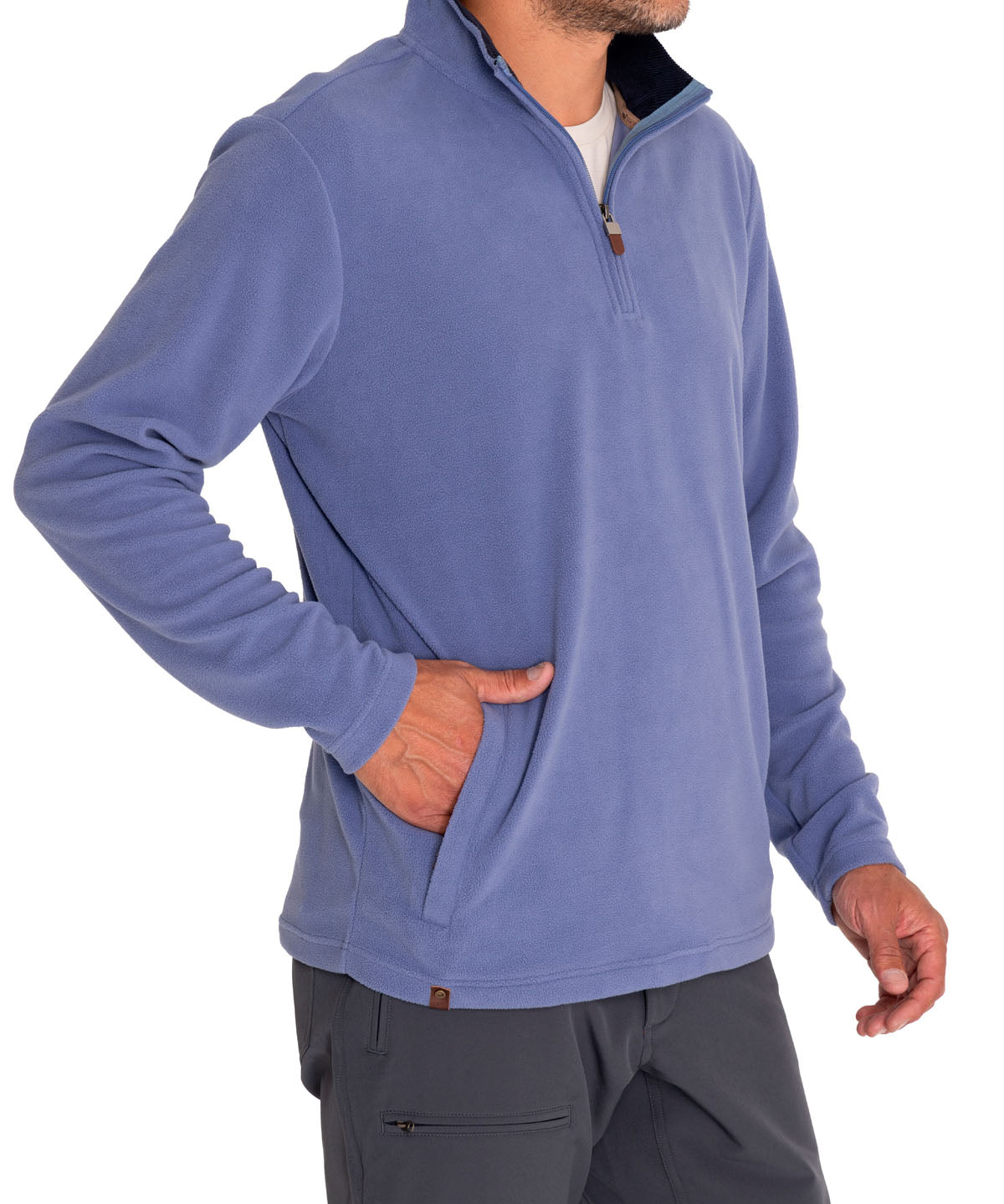 Polar Fibras Recicladas Hombre Peter Azul Rockford