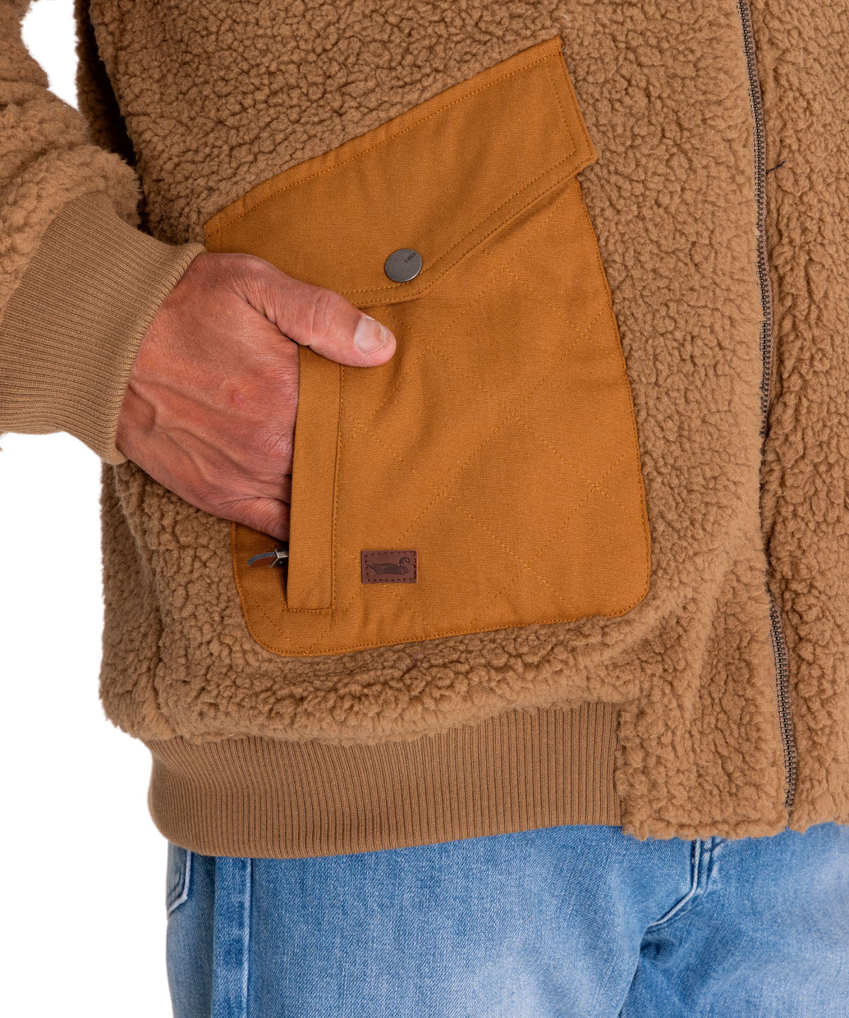 Polar Fibras Recicladas Hombre Blackburn Café Rockford