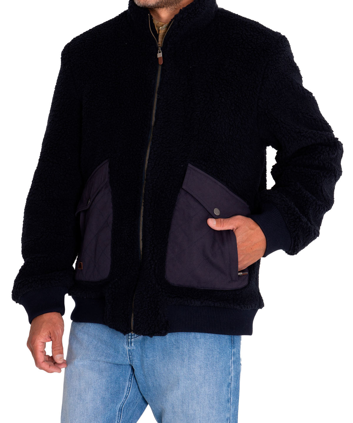 Polar Fibras Recicladas Hombre Blackburn Azul Rockford