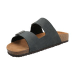 Sandalia Cuero Hombre Charly II Azul Rockford