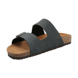 Sandalia Cuero Hombre Charly II Azul Rockford