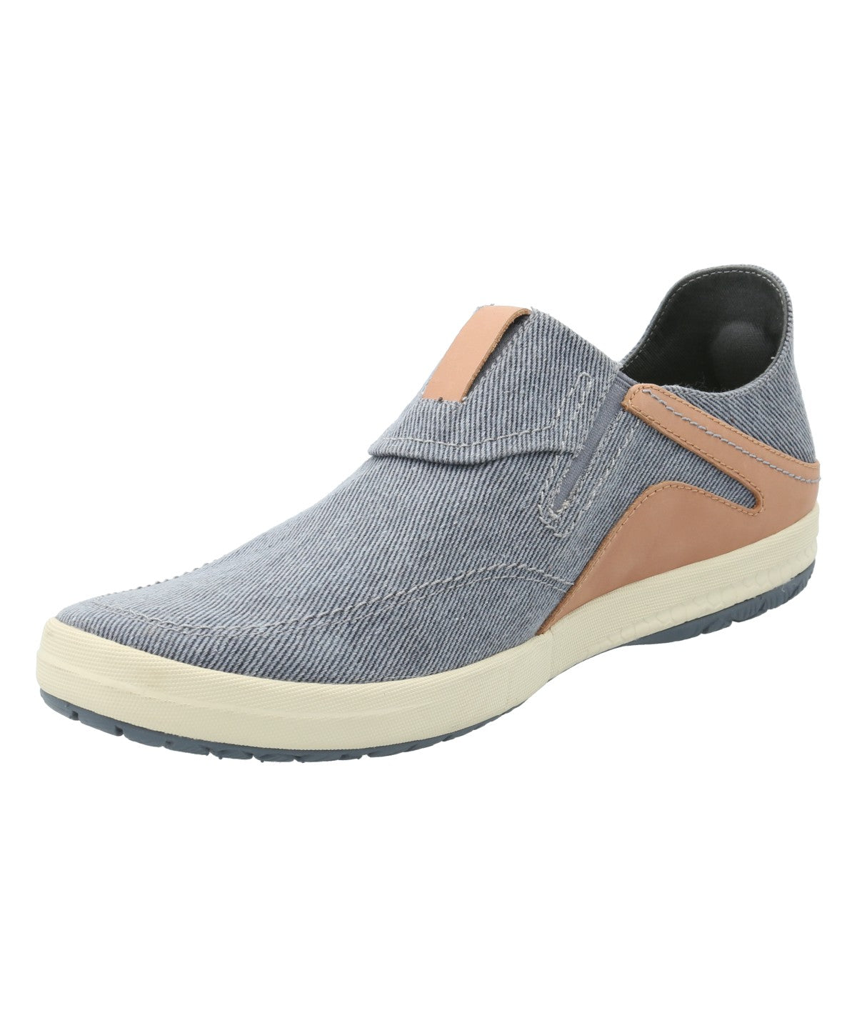Slip On Algodón Orgánico Hombre Noosa Azul Rockford