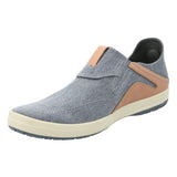 Slip On Algodón Orgánico Hombre Noosa Azul Rockford