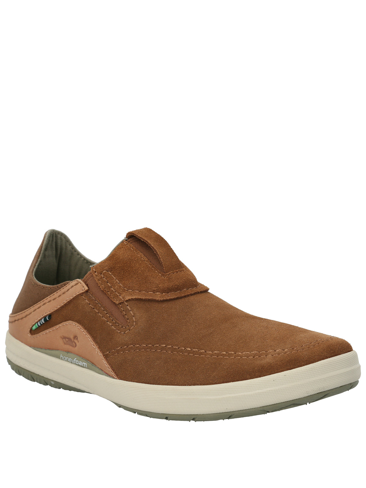 Zapatilla Cuero Hombre Noosa Camel Rockford