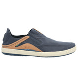 Zapatilla Algodón Orgánico Hombre Noosa Azul Rockford