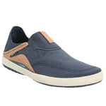 Zapatilla Algodón Orgánico Hombre Noosa Azul Rockford