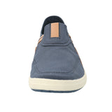 Zapatilla Algodón Orgánico Hombre Noosa Azul Rockford