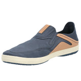 Zapatilla Algodón Orgánico Hombre Noosa Azul Rockford