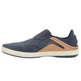 Zapatilla Algodón Orgánico Hombre Noosa Azul Rockford