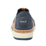Zapatilla Algodón Orgánico Hombre Noosa Azul Rockford