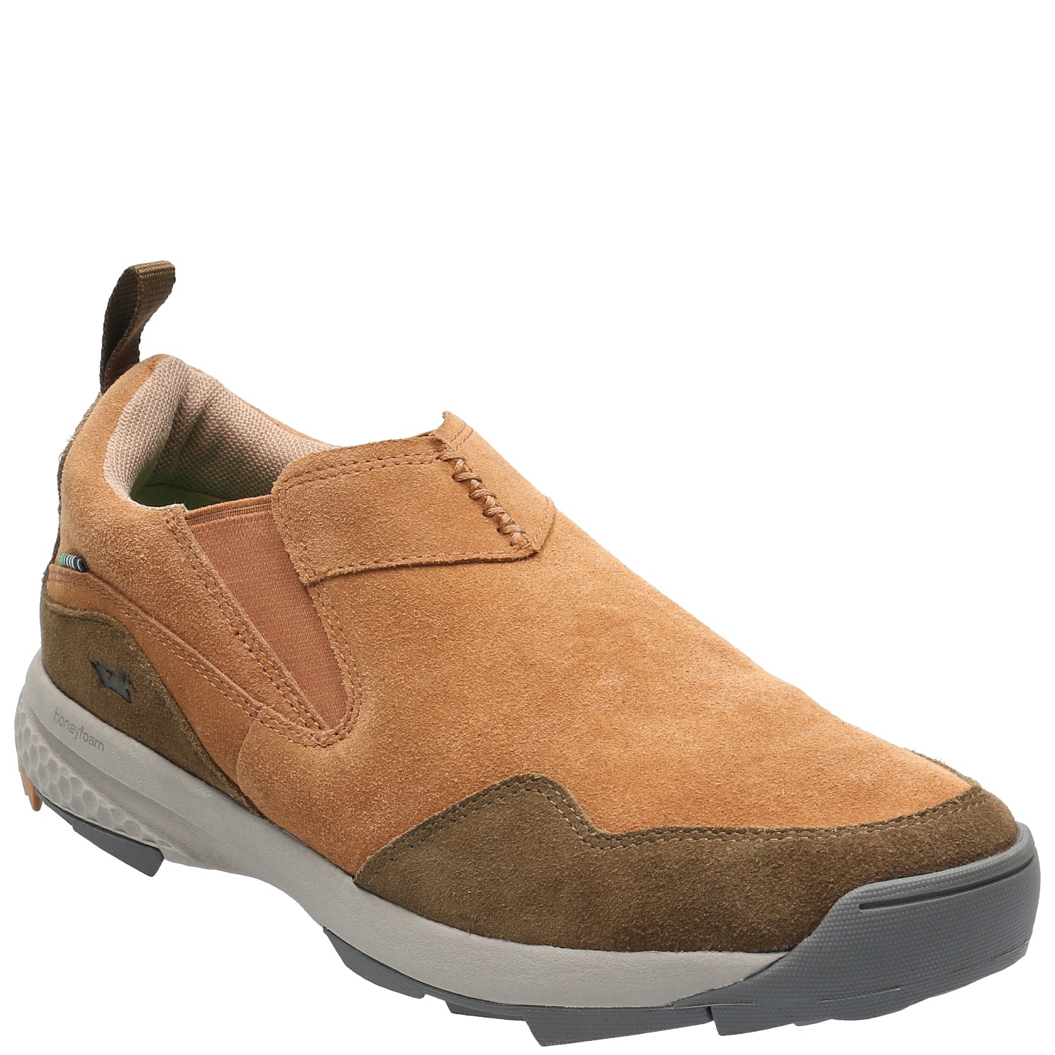 Zapatilla Cuero Hombre Utah Café Claro Rockford