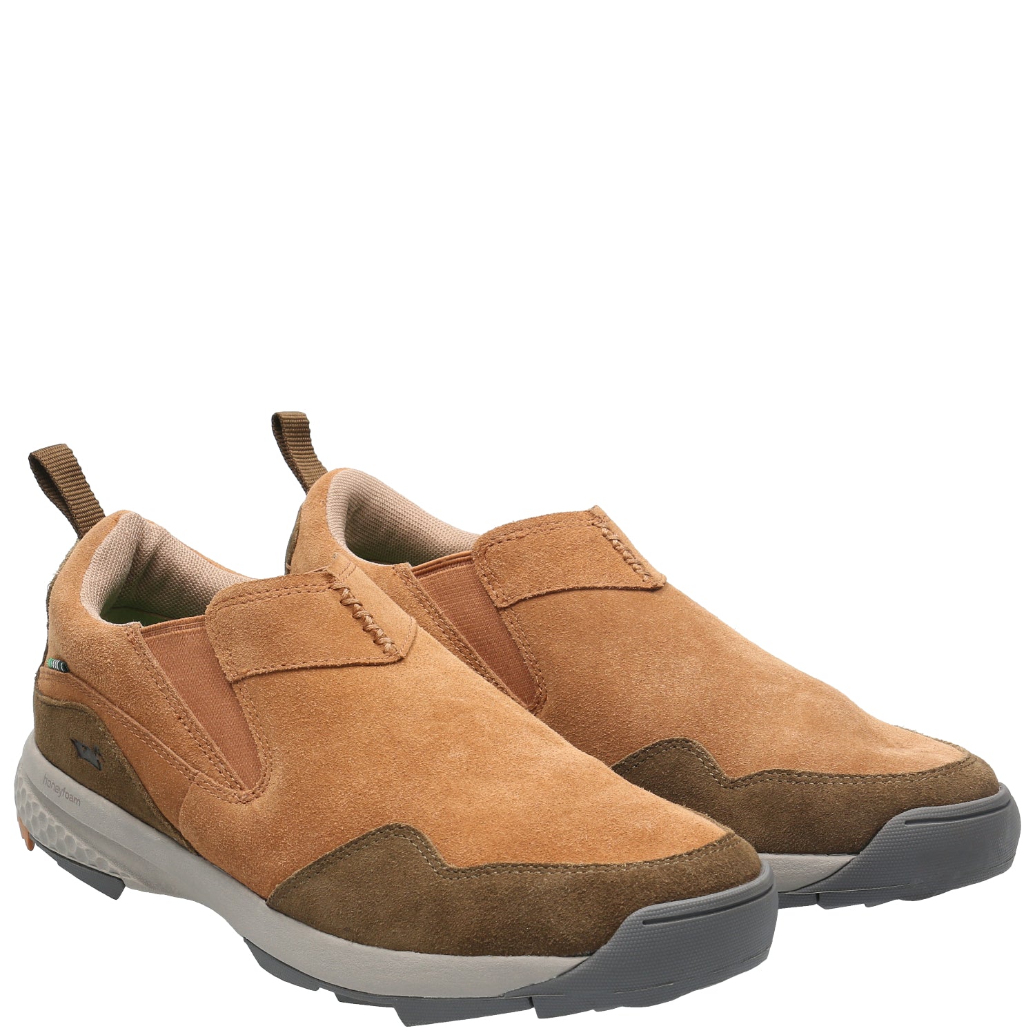 Zapatilla Cuero Hombre Utah Café Claro Rockford