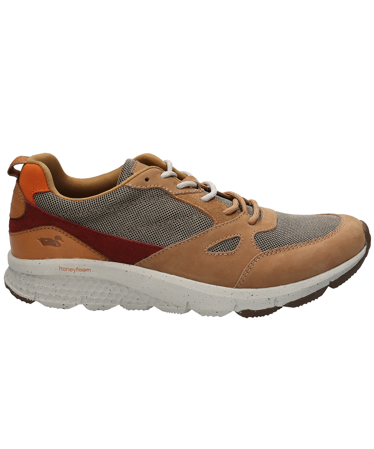 Zapatilla Cuero Hombre Ted Café Rockford