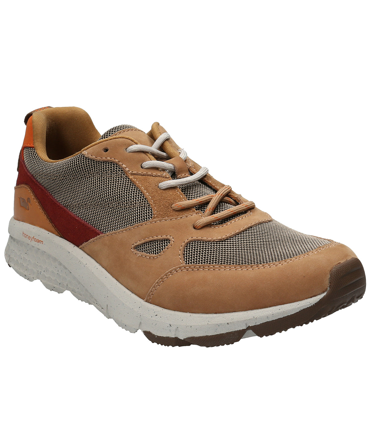 Zapatilla Cuero Hombre Ted Café Rockford