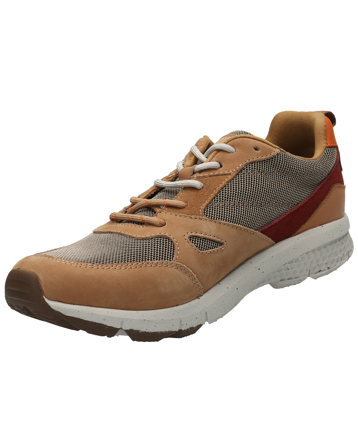 Zapatilla Cuero Hombre Ted Café Rockford