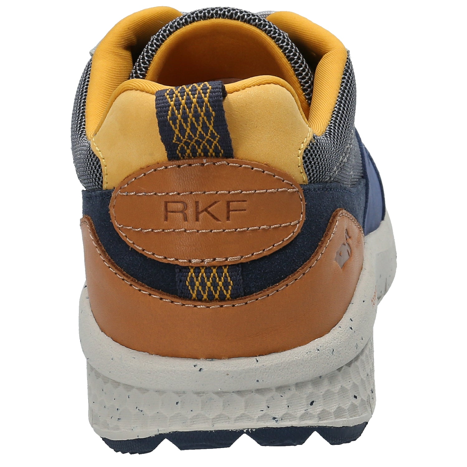 Zapatilla Cuero Hombre Ted Azul Rockford