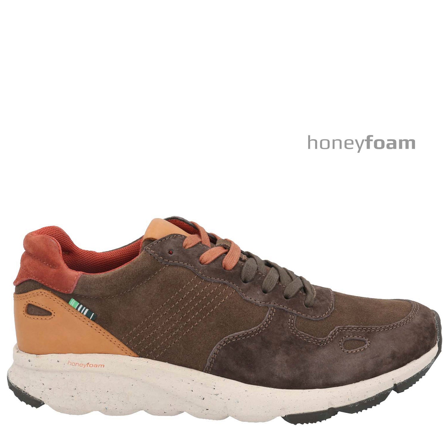 Zapatilla Cuero Hombre Gaspar Café Rockford