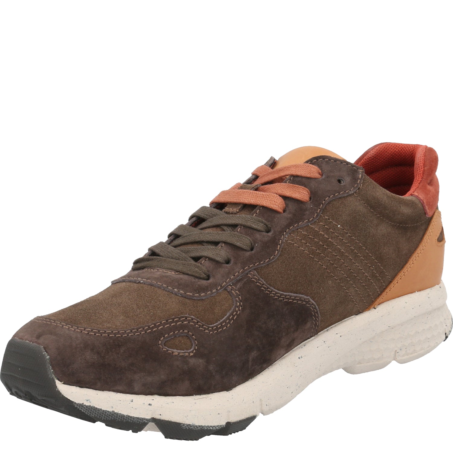 Zapatilla Cuero Hombre Gaspar Café Rockford