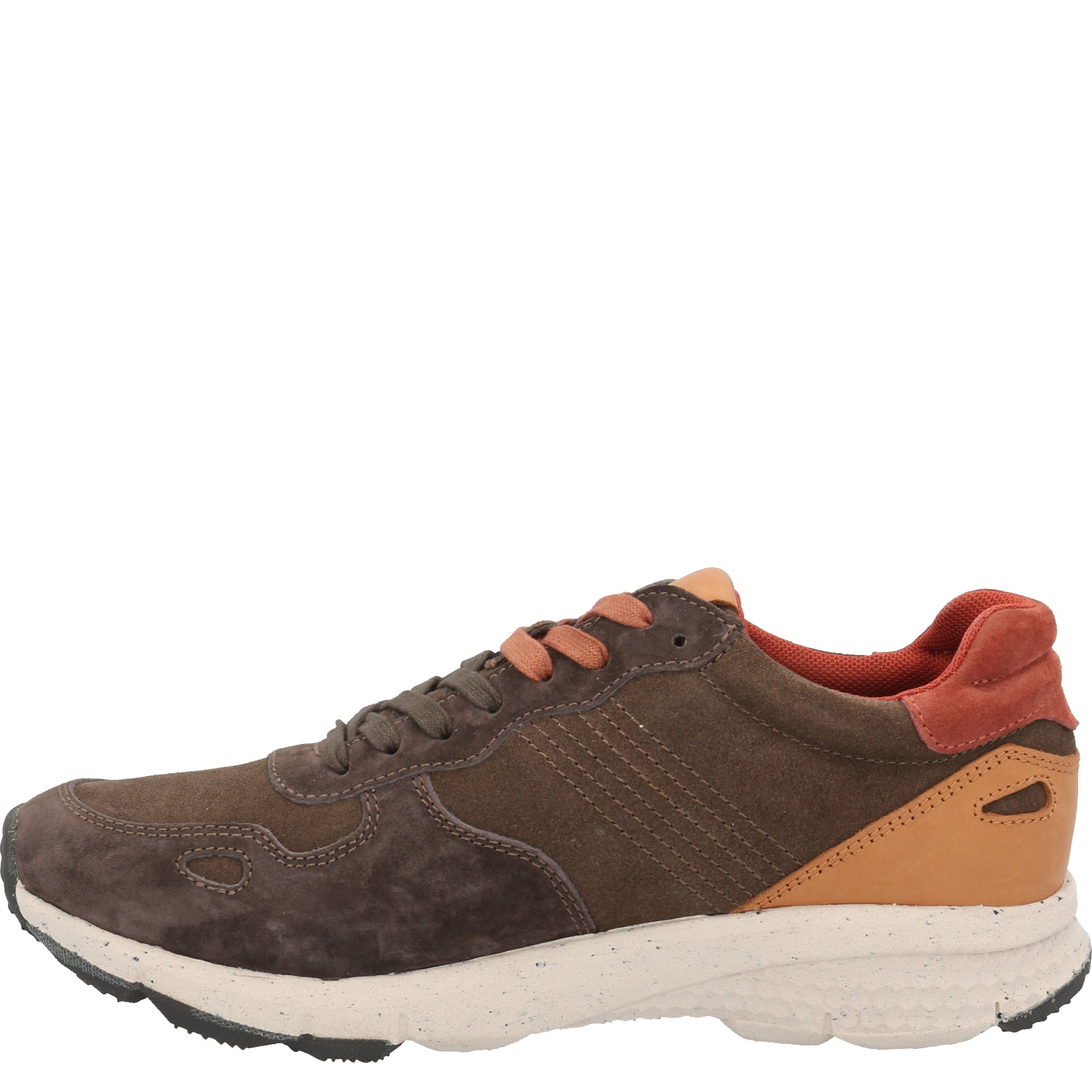 Zapatilla Cuero Hombre Gaspar Café Rockford