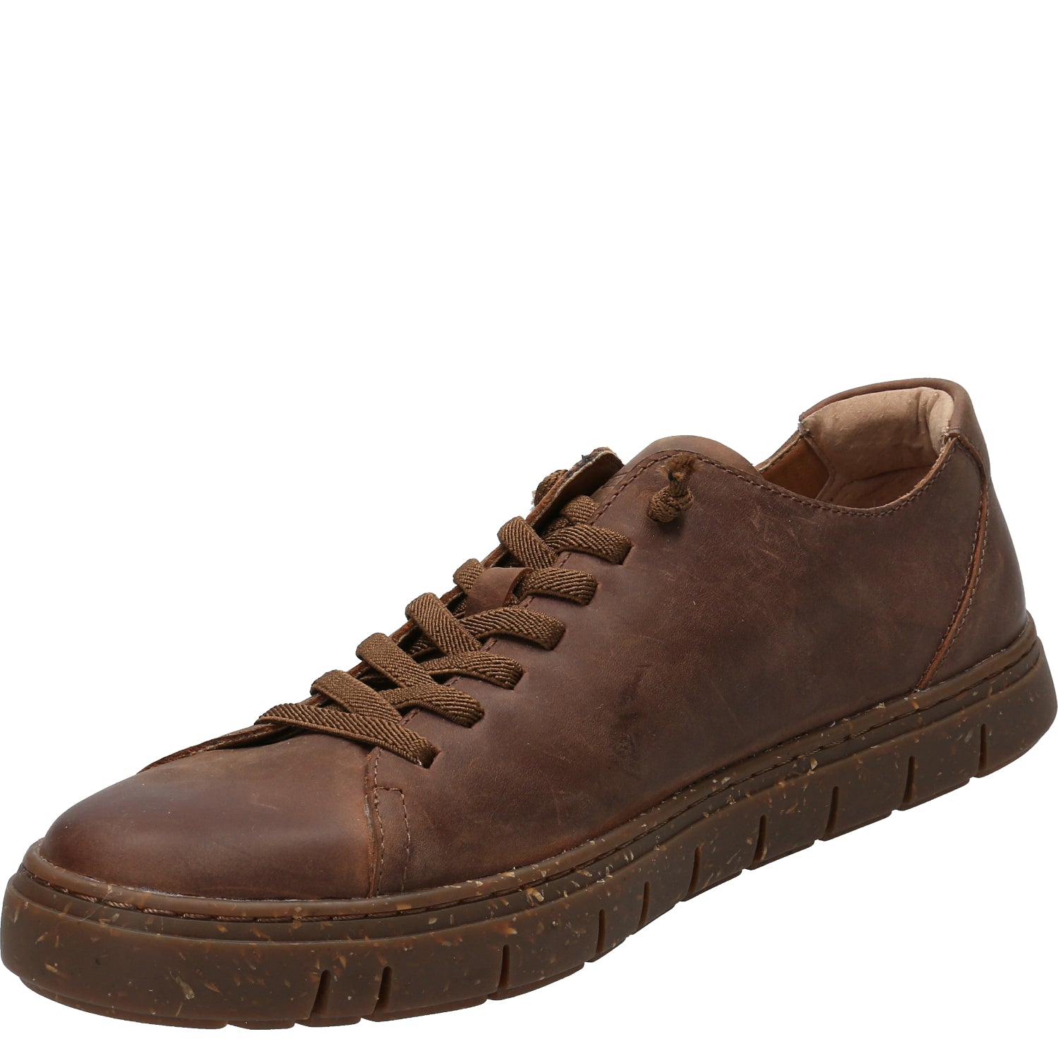 Zapatilla Cuero Hombre Posselt Café Rockford