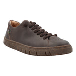 Zapatilla Cuero Hombre Posselt Café Oscuro Rockford