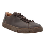 Zapatilla Cuero Hombre Posselt Café Oscuro Rockford