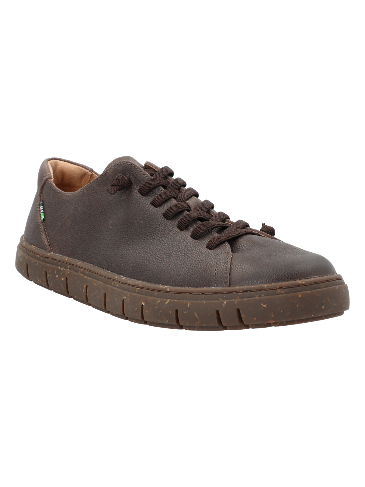 Zapatilla Cuero Hombre Posselt Café Oscuro Rockford