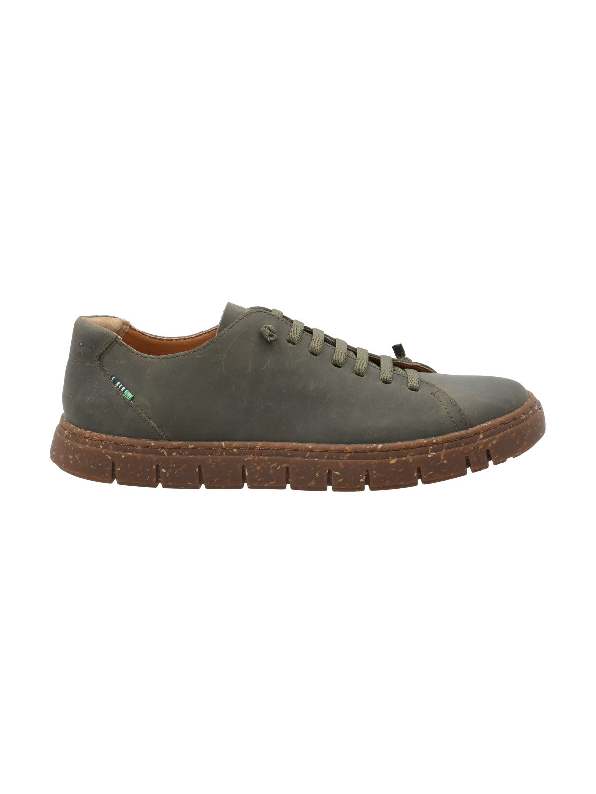 Zapatilla Cuero Hombre Posselt Verde Rockford